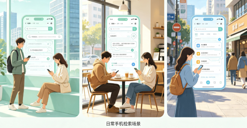 白云区普通人日常手机使用场景拆解：GEO 与 AI 优化如何改变信息检索体验