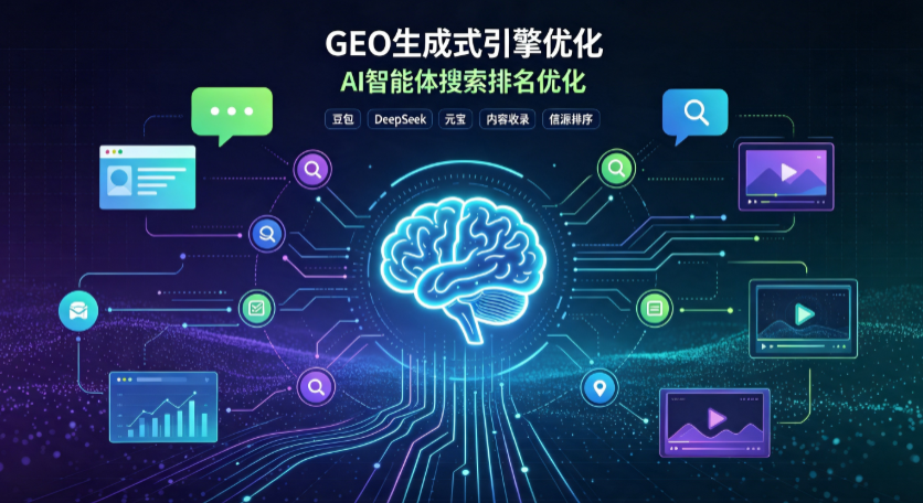 白云区GEO 浪潮来袭：生成式引擎优化崛起，创作者争抢豆包、DeepSeek、元宝智能体流量入口